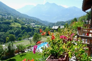 Appartement, 1 chambre, balcon, vue jardin | Vue depuis lâhĂ©bergement