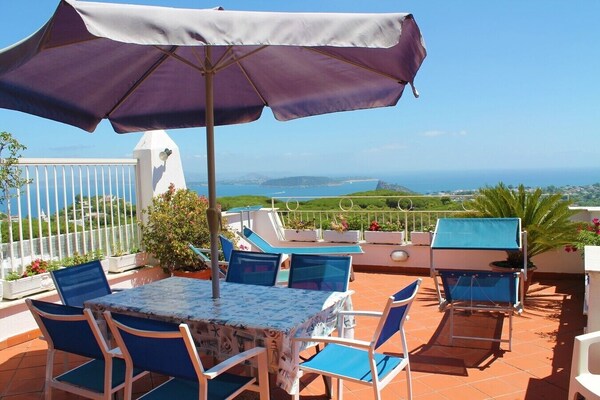 Villa La Favola Suite Ischia Terrace With View - Ischia Porto