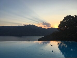 Vue depuis l’hébergement