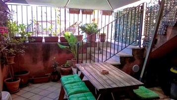 Apartment, 1 Bedroom, Patio, Garden View | Balcony