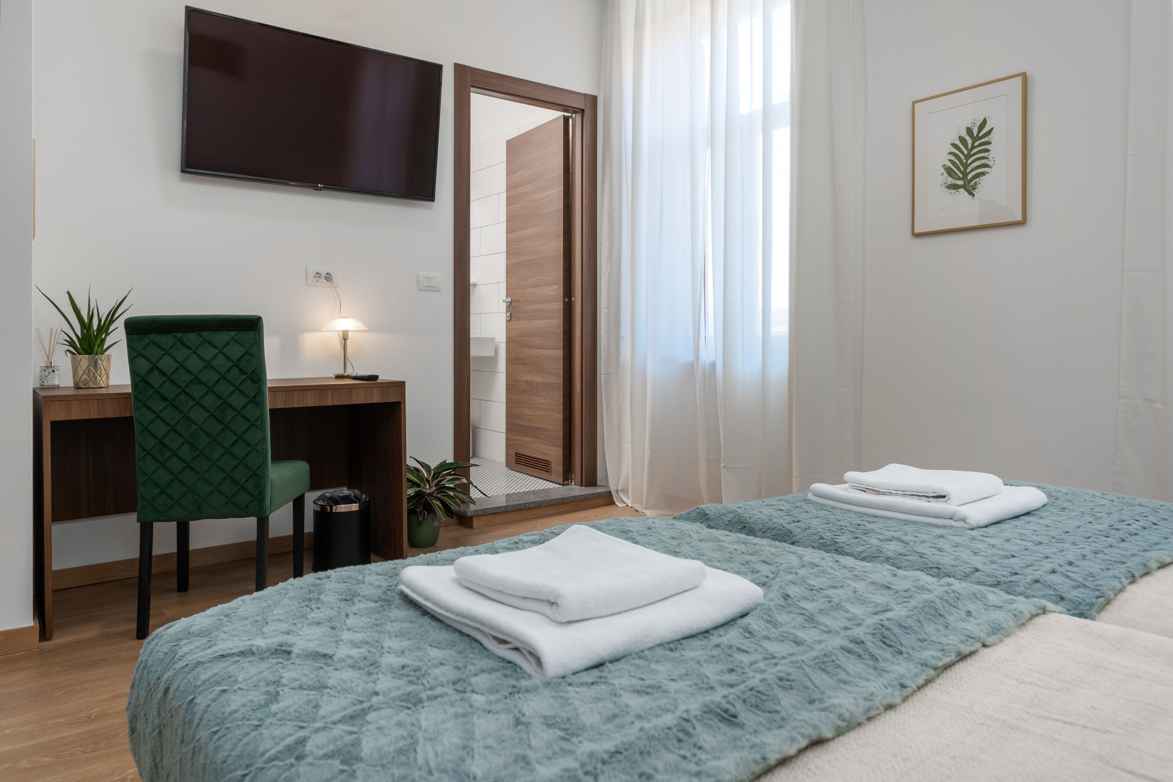 Grand Double or Twin Room | Egyptian cotton sheets, premium bedding, memory foam beds, in-room safe