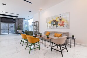 Lobby sitting area