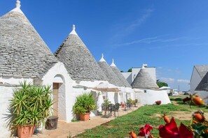 Ferienhaus, 2 Schlafzimmer, Kamin | Außenbereich