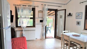 Villa, 2 Bedrooms, Terrace | Living area - Villa Barbie Between Terracina and Sperlonga, 400 mt From Beach (Fondi)