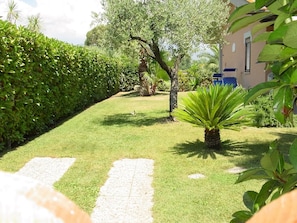 Villa, 2 habitaciones, terraza | Jardín