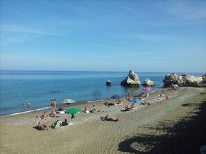 Beach - Panoramic Apartment in Villa With Pool and Garden Wi-fi (Altavilla Milicia)