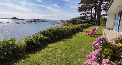 Waterfront - Terenez "Le Petit Nice" - Direct access to the sea