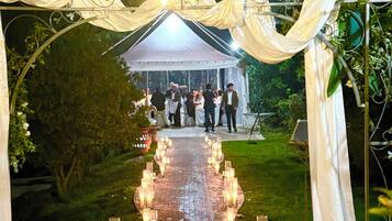 Villa, camere multiple, fumatori, piscina privata | Area per ricevimenti all'aperto