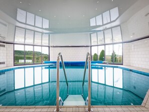 Pool - Beautiful apartment in villa for 6 people with pool, TV, terrace and pets allowed (Bitburg)