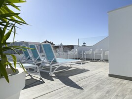 Udsigt fra overnatningsstedet