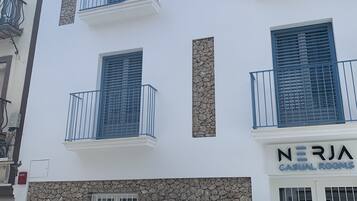 Voorkant van accommodatie