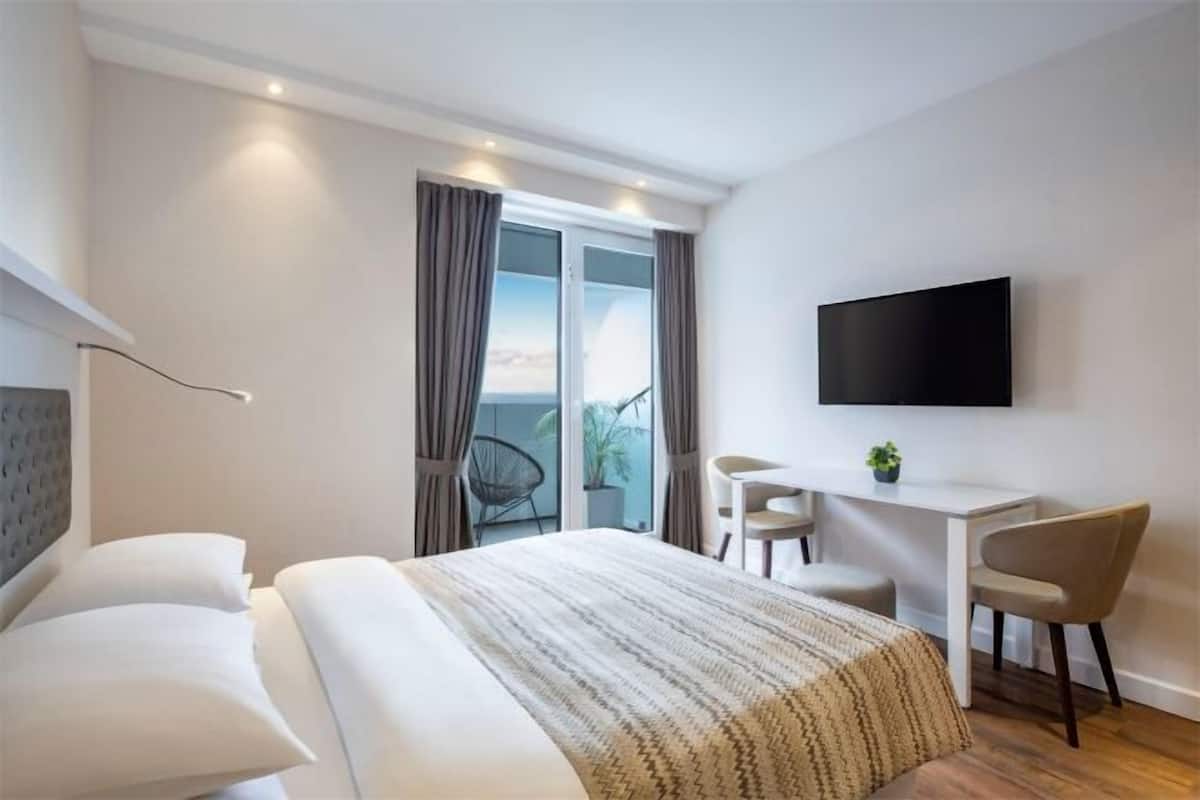 1 Schlafzimmer, Minibar, Verdunkelungsvorhänge, schallisolierte Zimmer
