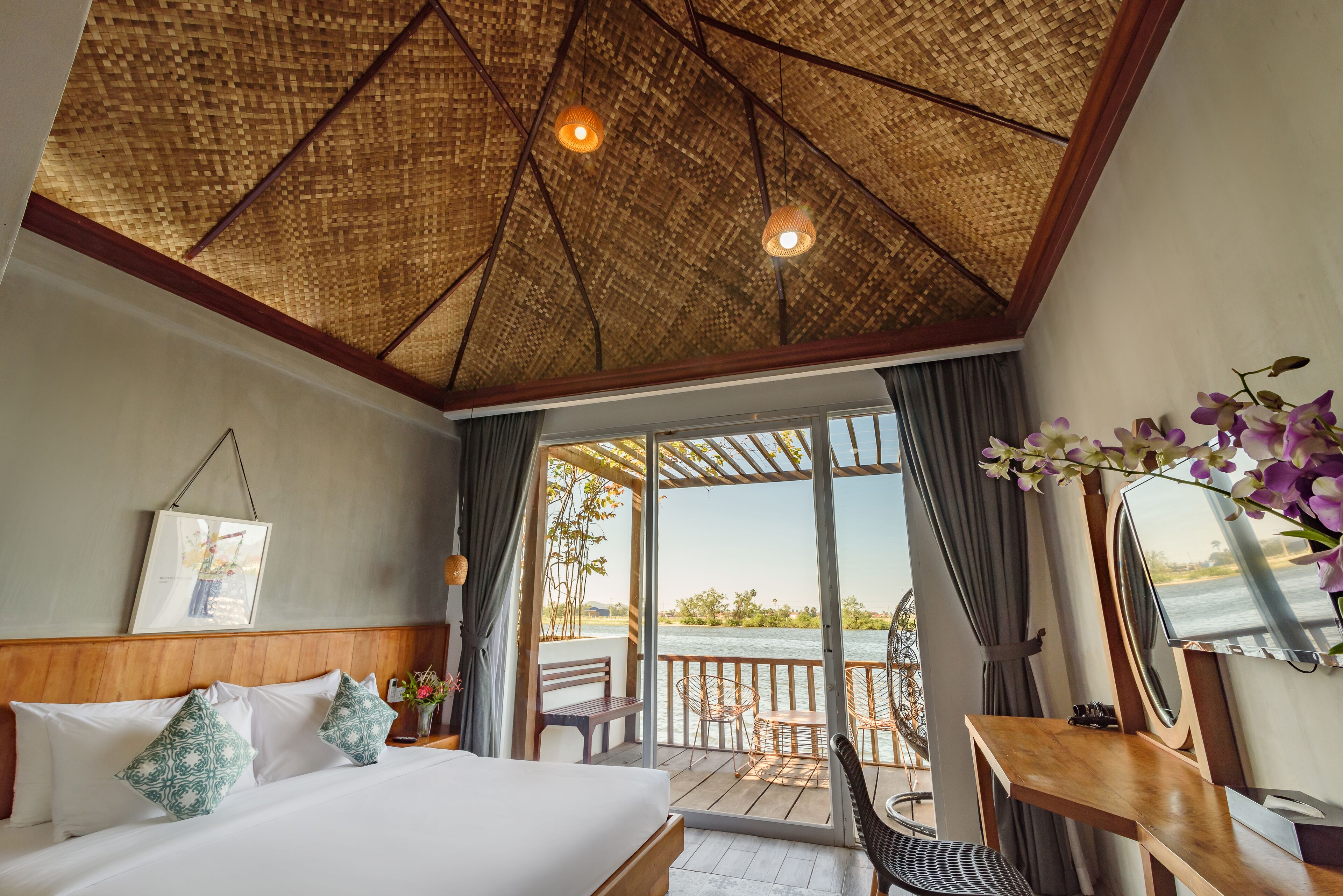 Deluxe Double with Balcony and Sea View (107.108) | Premium bedding, minibar, in-room safe, desk