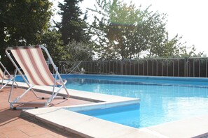Ferienhaus, 1 Schlafzimmer, barrierefrei, Terrasse | Pool | Außenpool