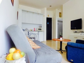 Apartment, 1 Bedroom, Smoking, Balcony | Living area - The Perfect Sea View Apartment let you Enjoy the Facilities and Benefits of Livi (Bat Yam)