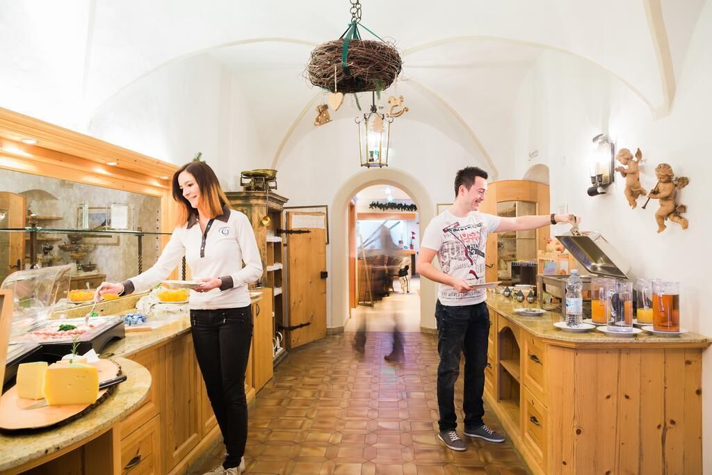 Petit déjeuner buffet compris tous les jours