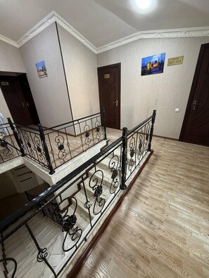 Handrails in hallways