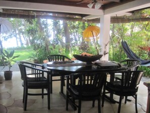 Villa, 2 Bedrooms, Smoking, Balcony | Outdoor dining - Villa Sunrise on the Bali North Shore (Tejakula)