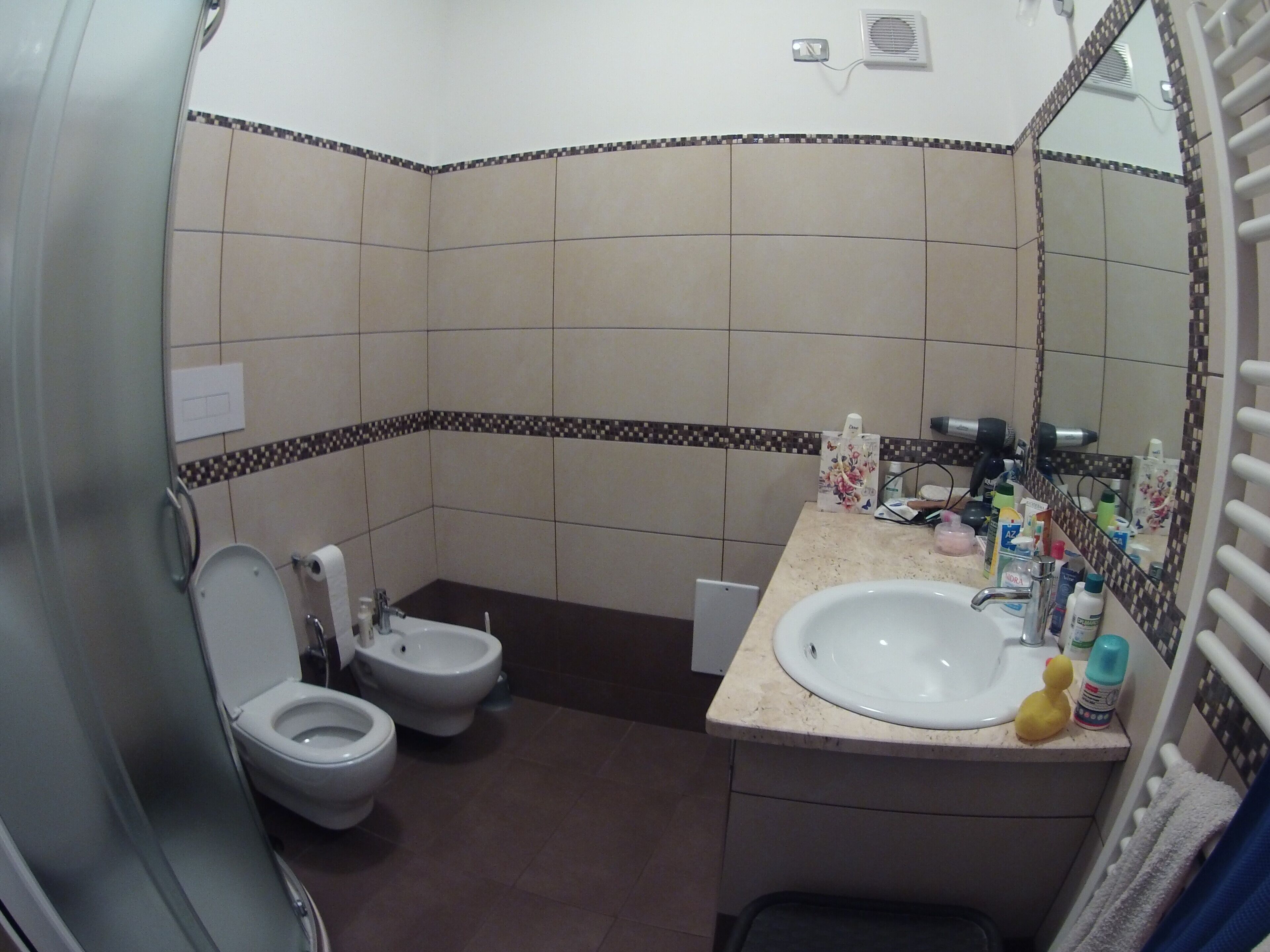 Apartment, 1 Schlafzimmer, Raucher, Balkon | Badezimmer | Haartrockner, Shampoo
