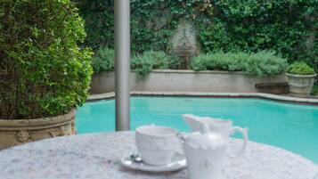 Room, 1 Bedroom, Fireplace | Pool | Outdoor pool