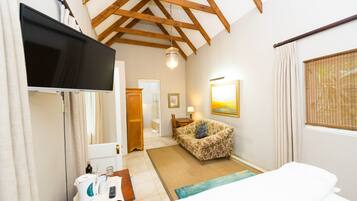 Room, 1 Bedroom, Fireplace | 1 bedroom, iron/ironing board, free WiFi