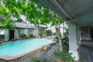 Room, 1 Bedroom, Fireplace | Pool | Outdoor pool - One of our top Picks in Pretoria - Lovely Spacious Room With Breakfast (Pretoria)
