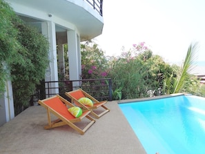 Maison, 2 chambres, piscine privée, vue sur l’océan | Piscine | Piscine extérieure