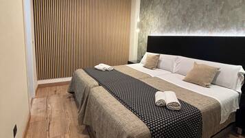Premium bedding, memory foam beds, free WiFi, bed sheets