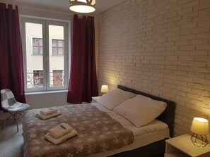 2 habitaciones, wifi gratis y ropa de cama 