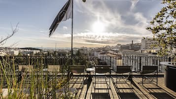 Terrasse sur le toit