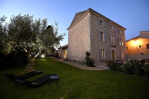 Blick von der Unterkunft