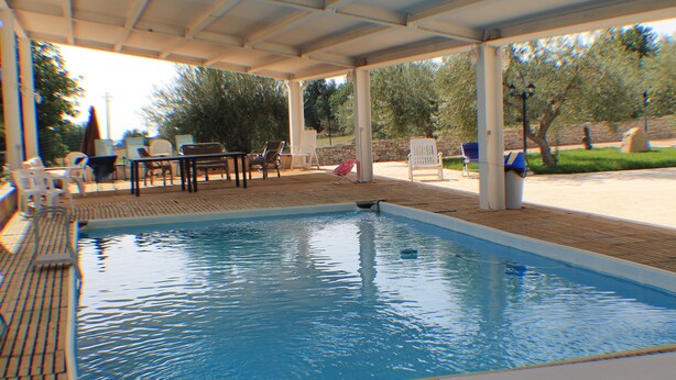 Room, 1 Bedroom, Accessible, Smoking | Pool - Room in Guest Room - Triple Azul - Casa Rural (Modica)