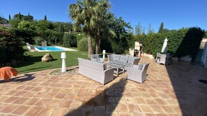 Terrace/patio - Large bourgeois mansion of the castle type (Provence-Alpes-Côte d'Azur)