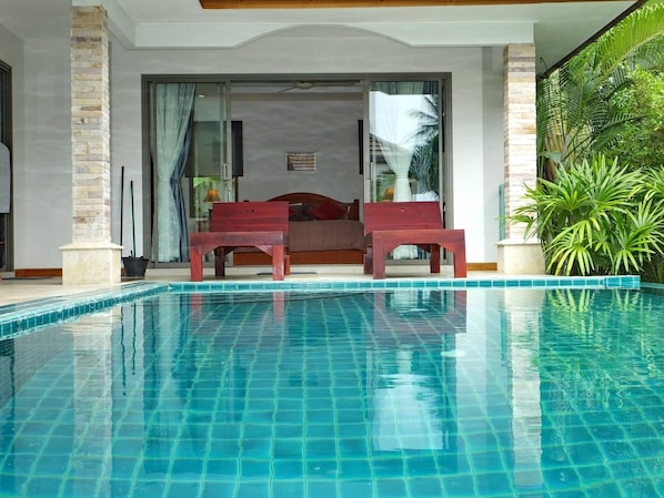 Outdoor pool - Planetz Ko Samui Best Relaxe Peaceful Private Pool Villa (Koh Samui)