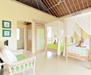Villa, 3 Bedrooms, Private Pool, Garden View | 3 bedrooms - Vss-ubud Ricefield -ac-3bd-3bth-pool-b&b-internet (Ubud)