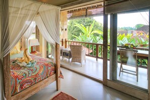 Villa, 3 Bedrooms, Private Pool, Garden View | 3 bedrooms - Vss-ubud Ricefield -ac-3bd-3bth-pool-b&b-internet (Ubud)