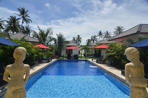 House, 1 Bedroom, Smoking, Terrace | Pool | Outdoor pool