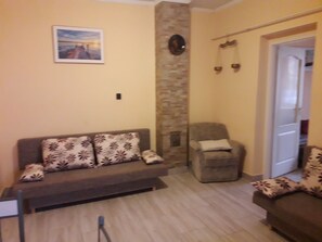 Apartament, 3 dormitoris, terrassa | Sala d'estar