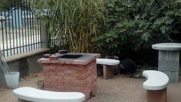Apartament, 1 dormitori, terrassa, vistes al jardí | Àrea per a pícnics i barbacoes