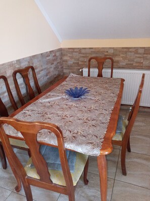 Apartment, 4 Bedrooms, Smoking, Balcony | Dining - Appartment for 10-16 Persons (Balatonlelle)
