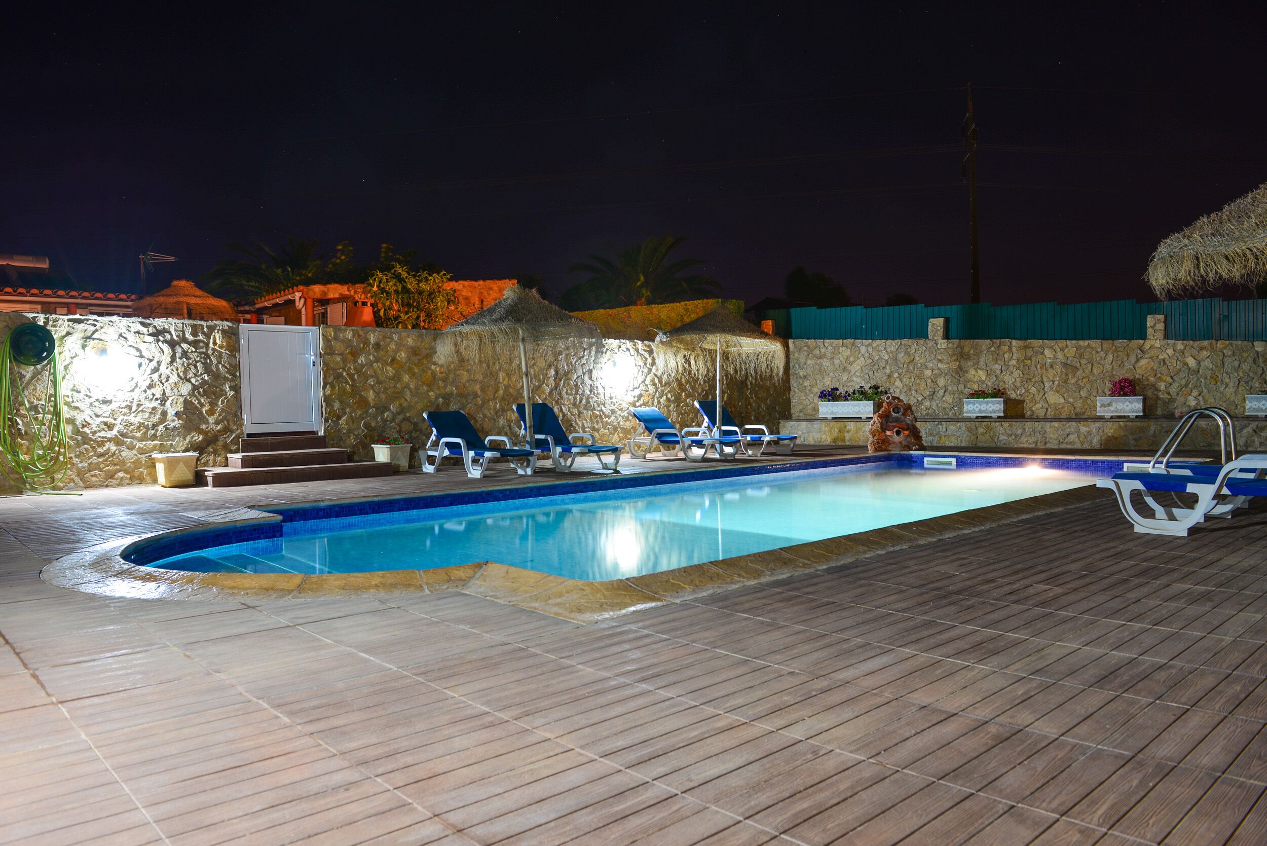 Alberca al aire libre 