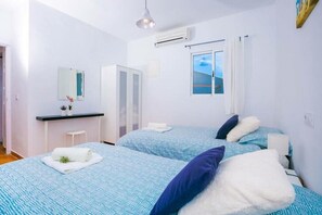 2 Schlafzimmer, Zimmersafe, Bügeleisen/Bügelbrett, kostenloses WLAN