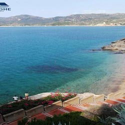 Private beach