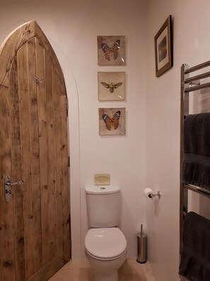 淋浴设施、吹风机、毛巾、肥皂