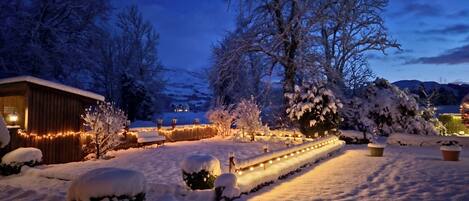 Overnattingsstedets uteområder