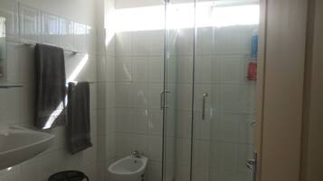 Apartment, 2 Bedrooms, Balcony, City View | Bathroom shower