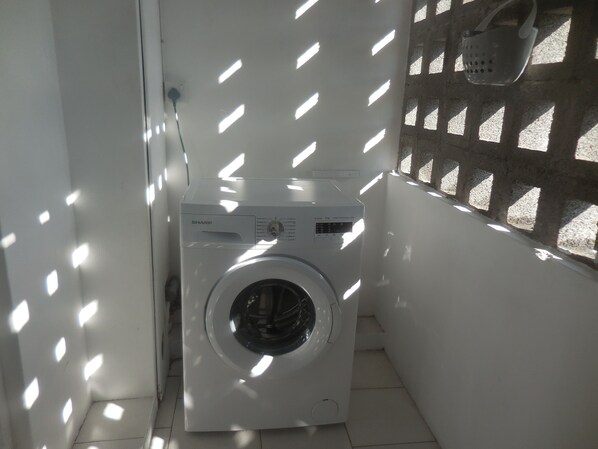 Apartment, 2 Bedrooms, Balcony, City View | Laundry