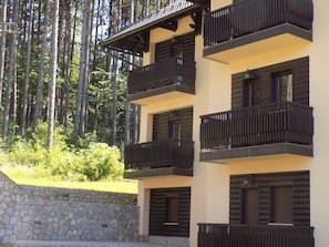 Căn hộ, 1 phòng ngủ, hút thuốc, ban công | Ngoại thất