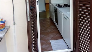 Private kitchen - Sanpietro Vaticano Bambingesu Penthouse View Dome (Rome)