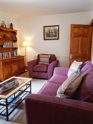 TV, DVD-spiller og bøker